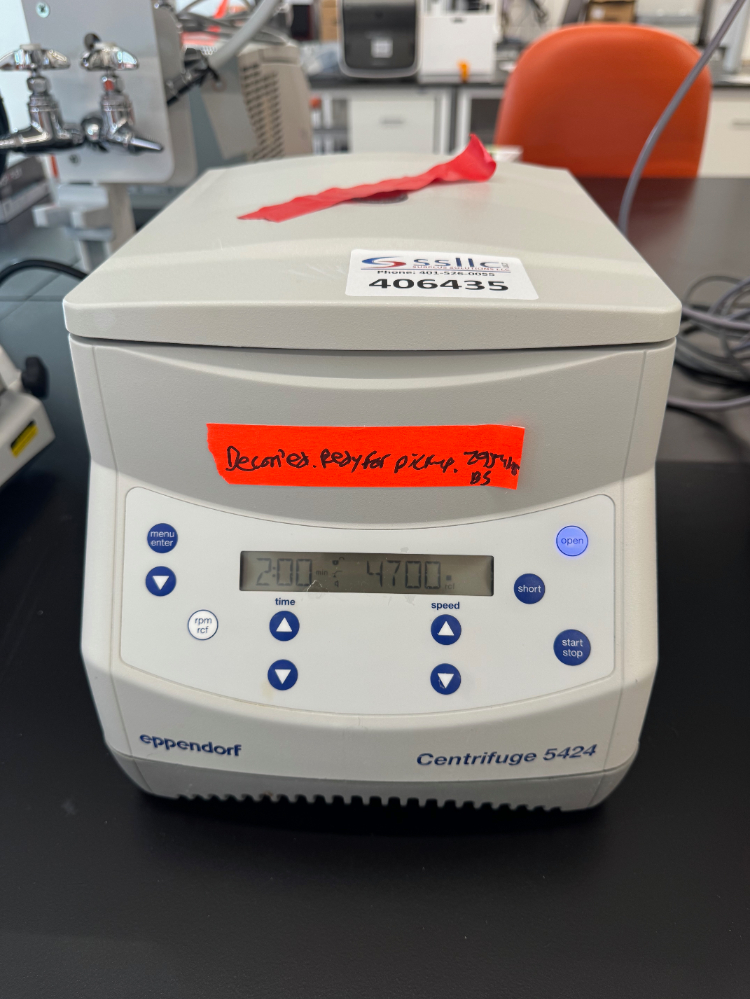 Image of Eppendorf 5424 Centrifuge